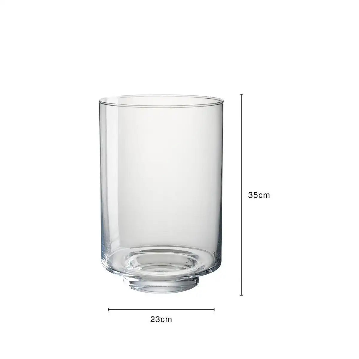 J-Line Kaarshouder Laura - glas - transparant - L - HomeDesign Knaus