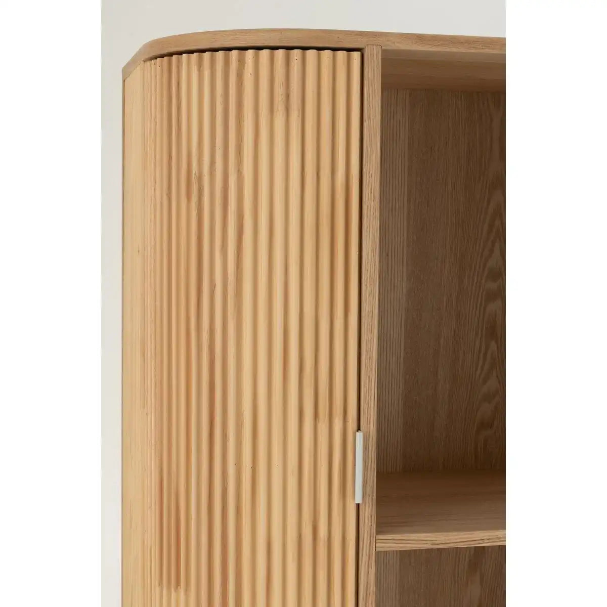 J-Line-Kabinettsfälle rund um MDF/Dennenhout Naturel - HomeDesign Knaus