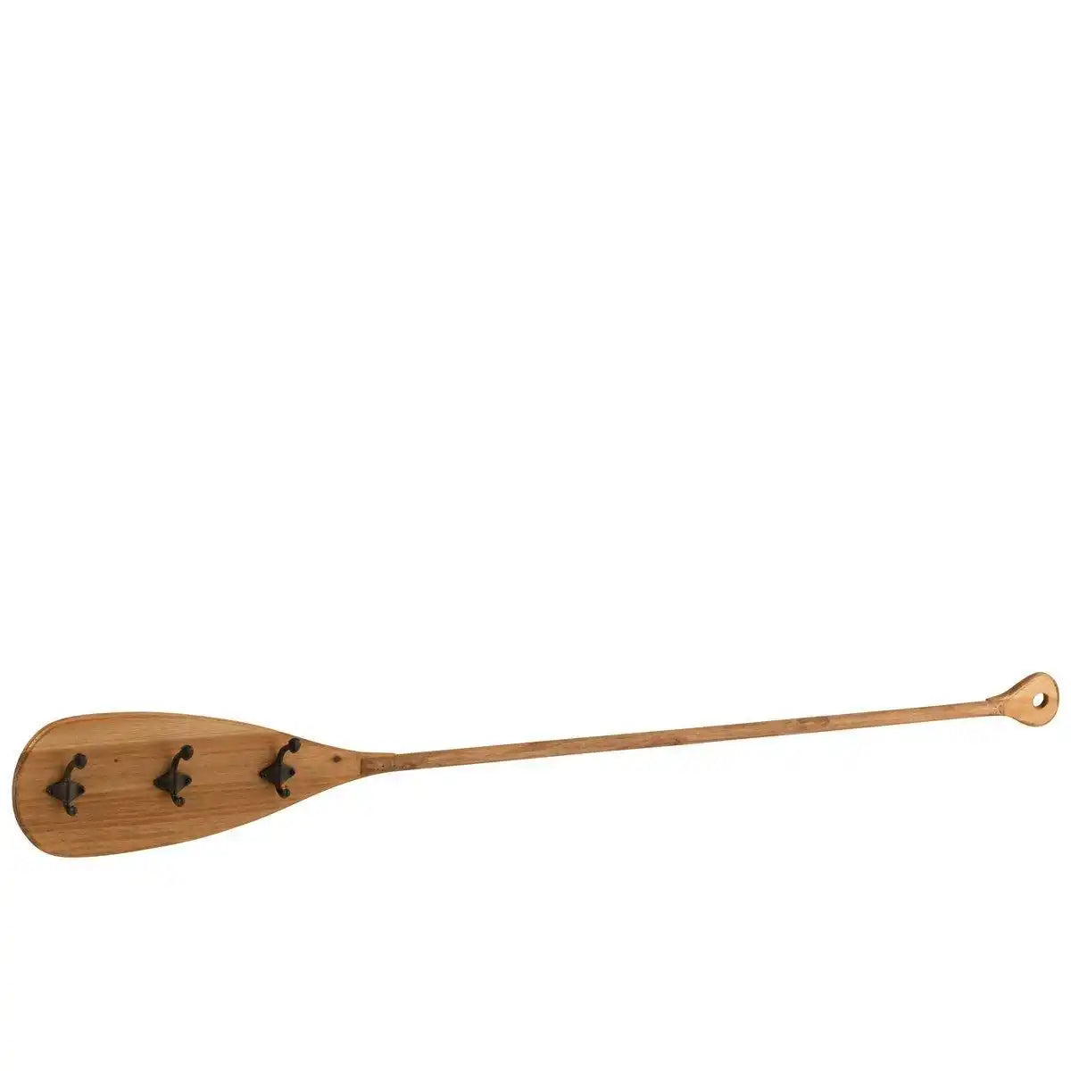 J-Line Kapstok – Holz/Metall – Braun – 2 Stück - HomeDesign Knaus