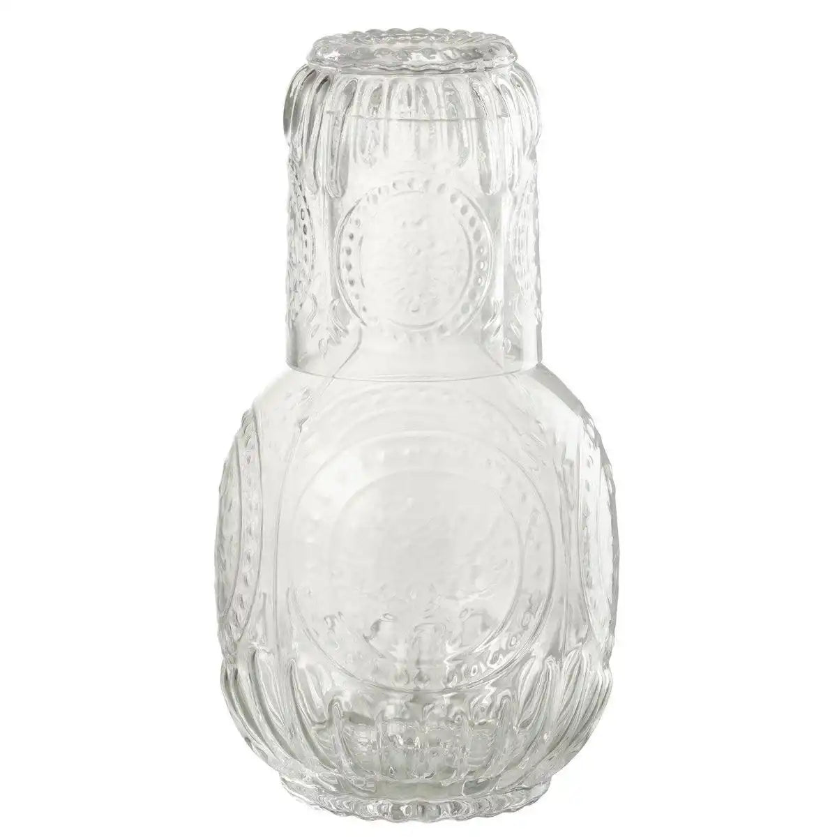 J-Line Karaffe+Glas Maya Glas Transparent - HomeDesign Knaus