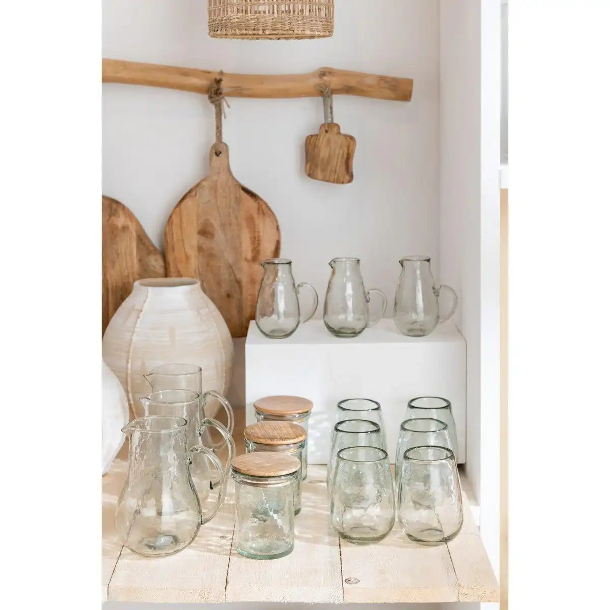 J-Line Karaffe - Glas - transparent - S - HomeDesign Knaus