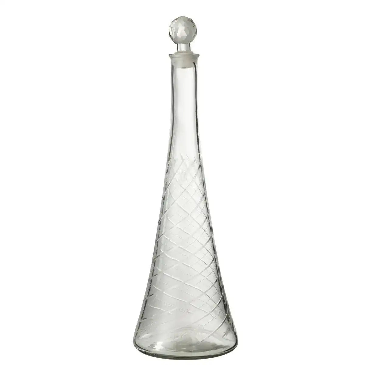 J-Line Karaffe Halsglas Transparent - HomeDesign Knaus