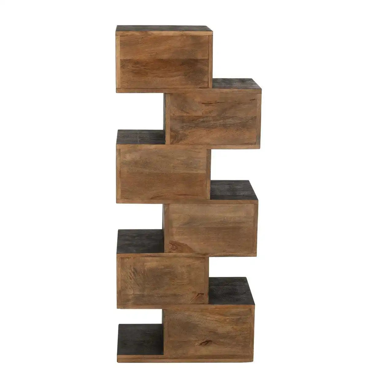 J-Line Kast Koe Mango Hout/Bont Zwart/Wit - HomeDesign Knaus