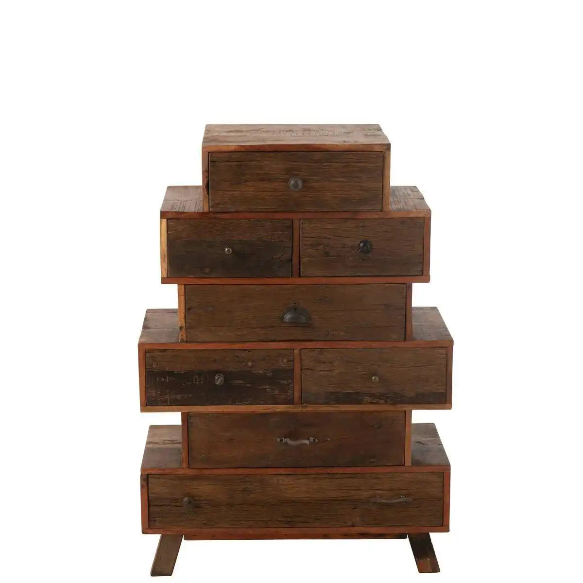 J-Line Kast Vinto Gerecycled Hout Natural - HomeDesign Knaus