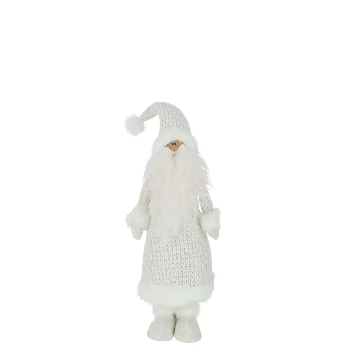 J-Line Kerstman Polyester Weiß Klein - HomeDesign Knaus