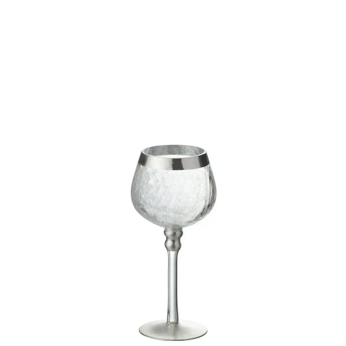 J-Line Kerzenhalter - Glas - transparent - klein - HomeDesign Knaus