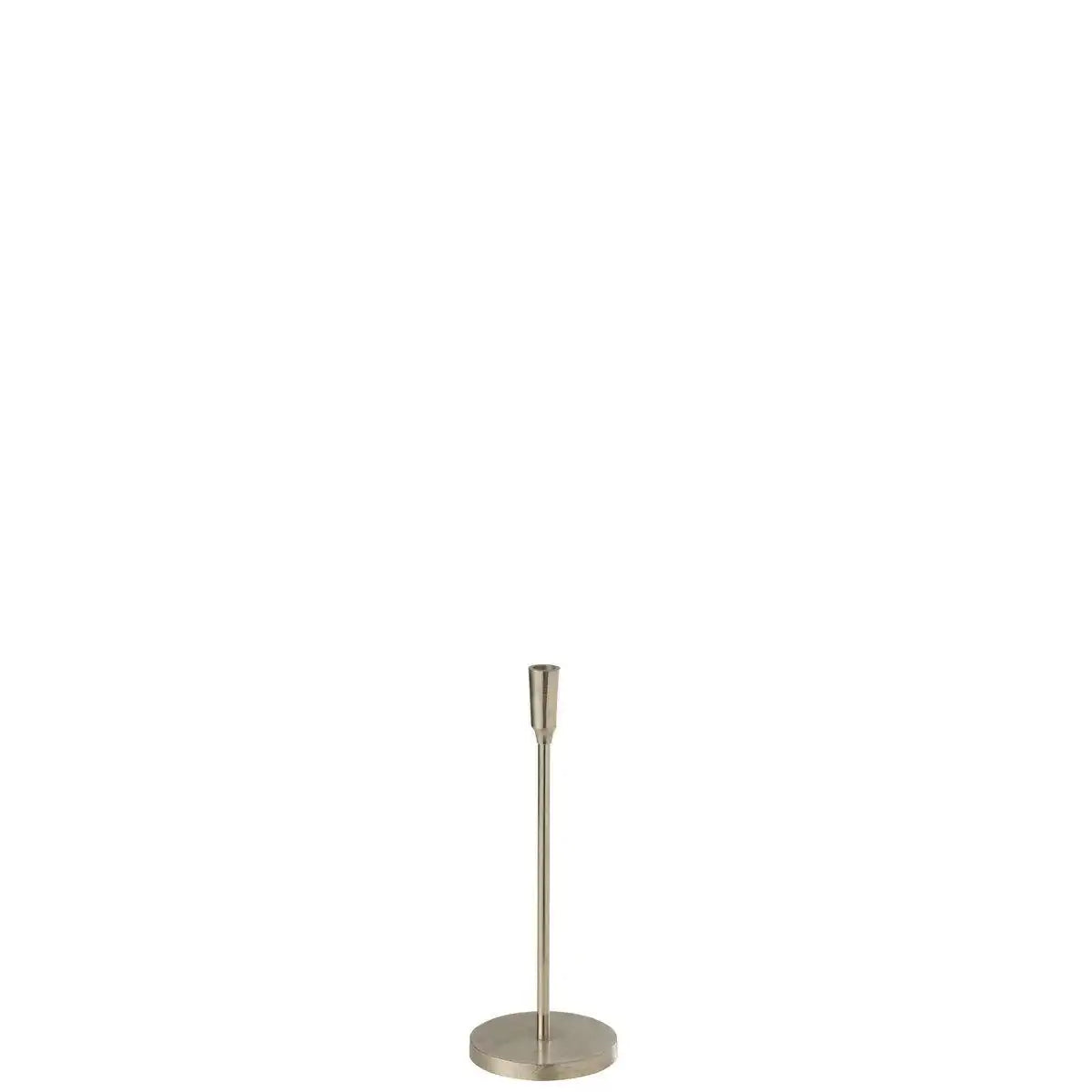J-Line Kerzenhalter - Metall - Silber - klein - HomeDesign Knaus