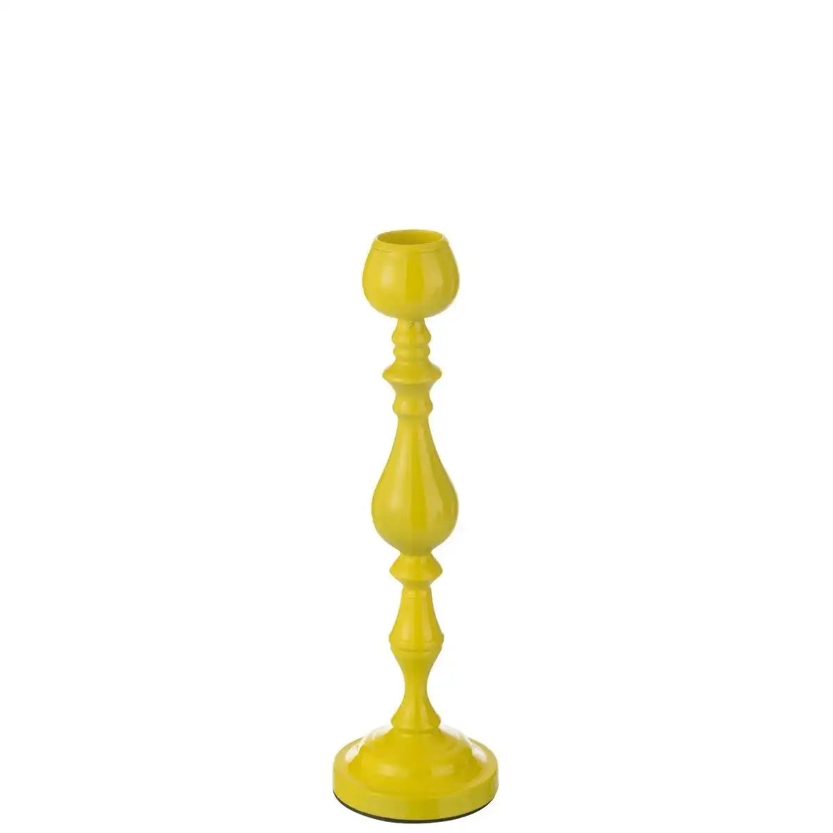 J-Line Kerzenhalter Monarchy Metall Gelb Klein - HomeDesign Knaus