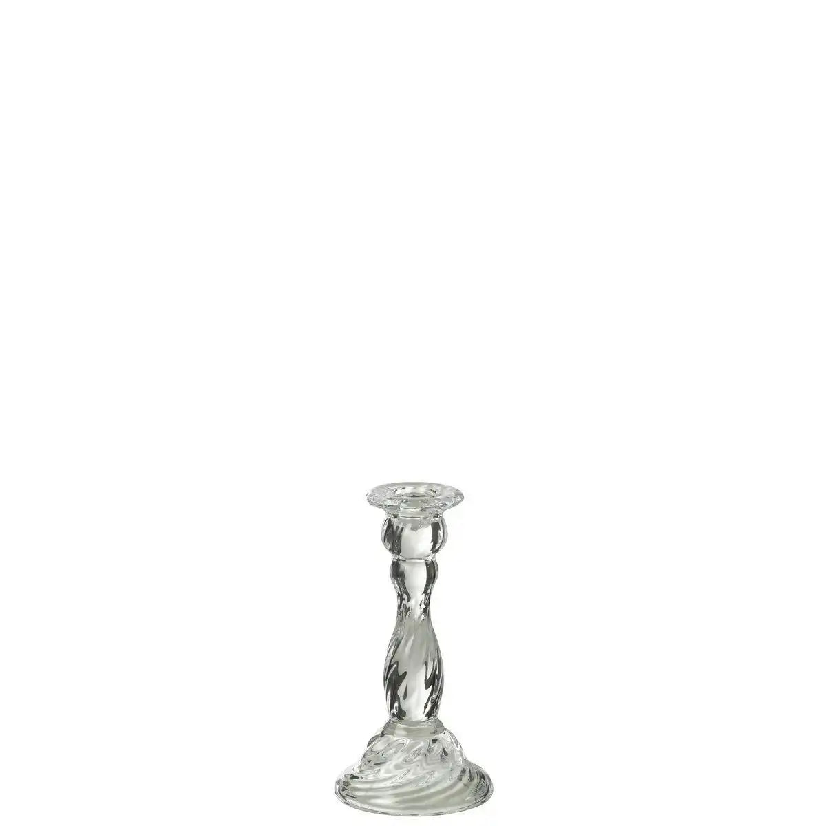 J-Line Kerzenhalter Nono - Glas - transparent - klein - - HomeDesign Knaus