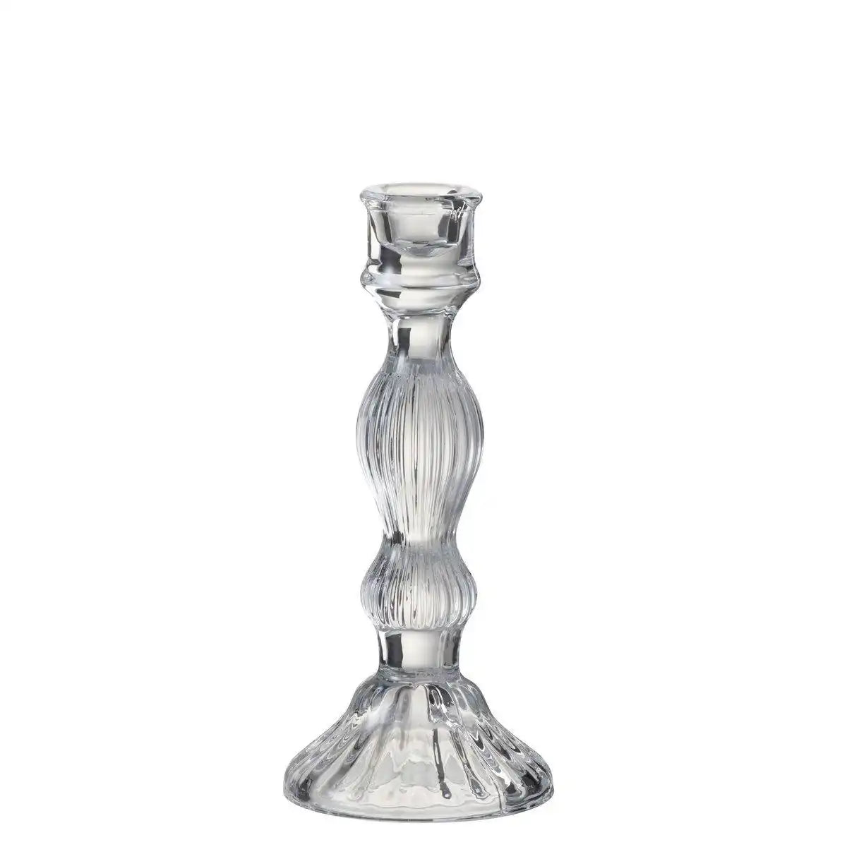 J-Line Kerzenhalter Sphere - Glas - transparent - groß - HomeDesign Knaus