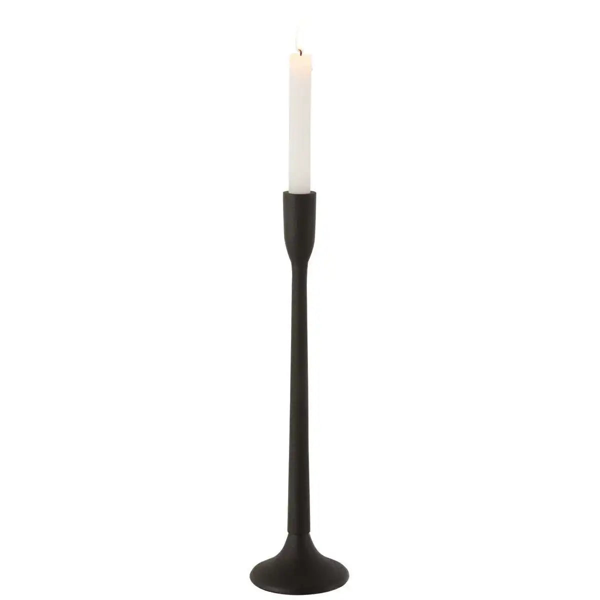 J-Line Kerzenständer Heimdekoration – Metall – Schwarz - HomeDesign Knaus