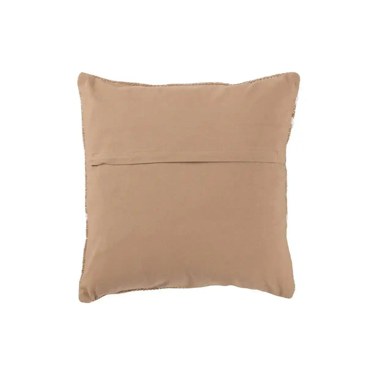 J-Line Kissen Ethnic - Baumwolle - Beige/Weiß - HomeDesign Knaus