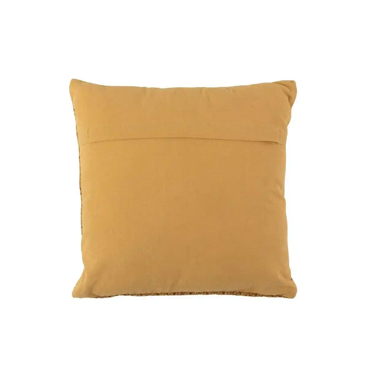 J-Line Kissen Ethnic Square – Baumwolle – Ocker - HomeDesign Knaus