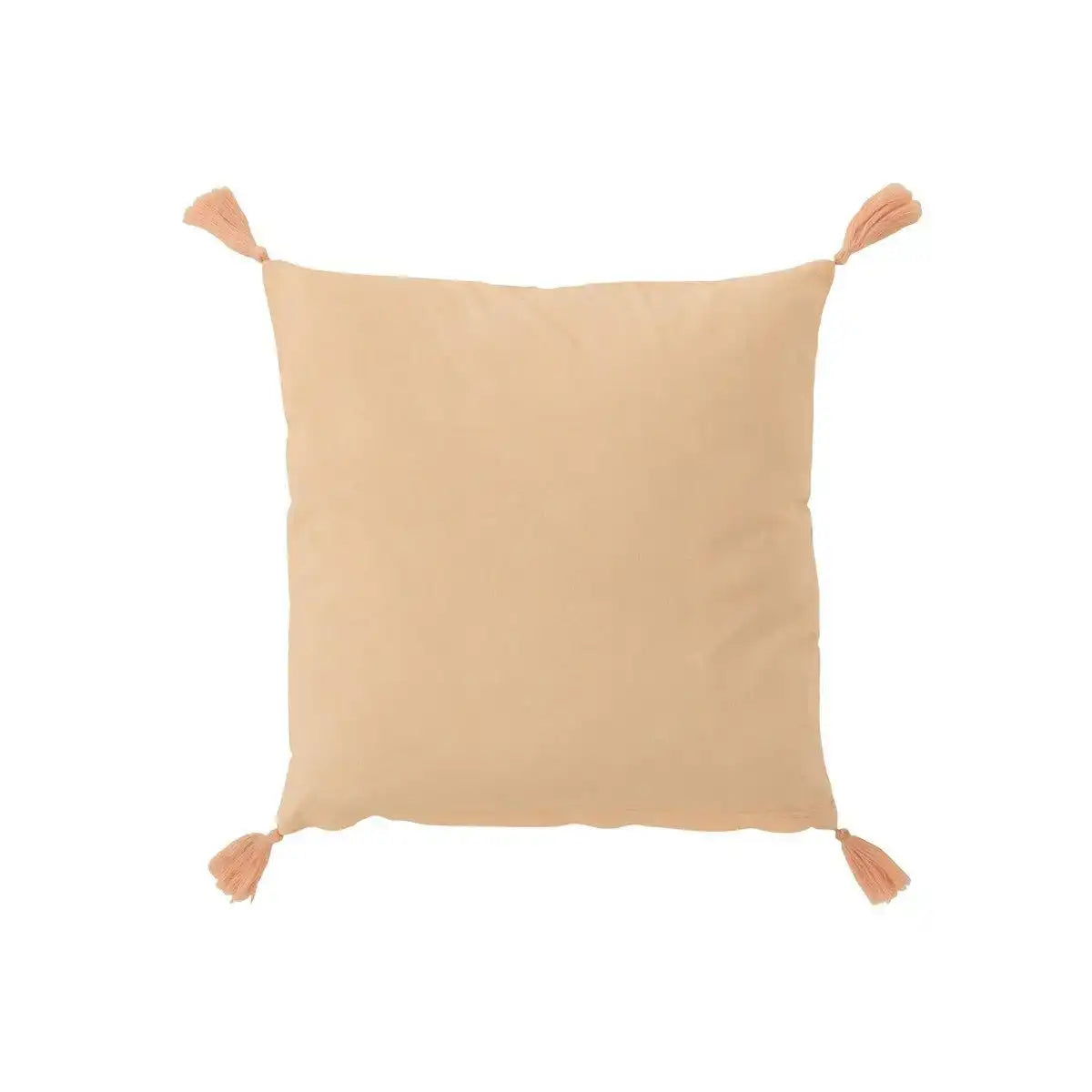 J-Line Kissen Ibiza Brush – Baumwolle – Grapefruit - HomeDesign Knaus