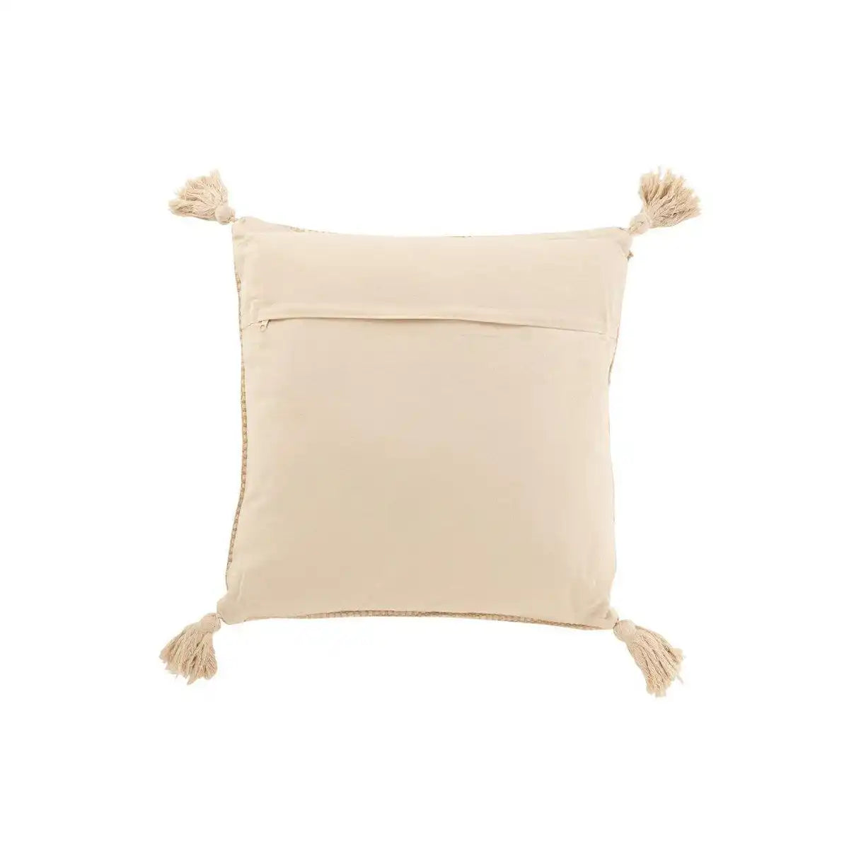 J-Line Kissen Jute – Baumwolle/Jute – Beige/Braun - HomeDesign Knaus