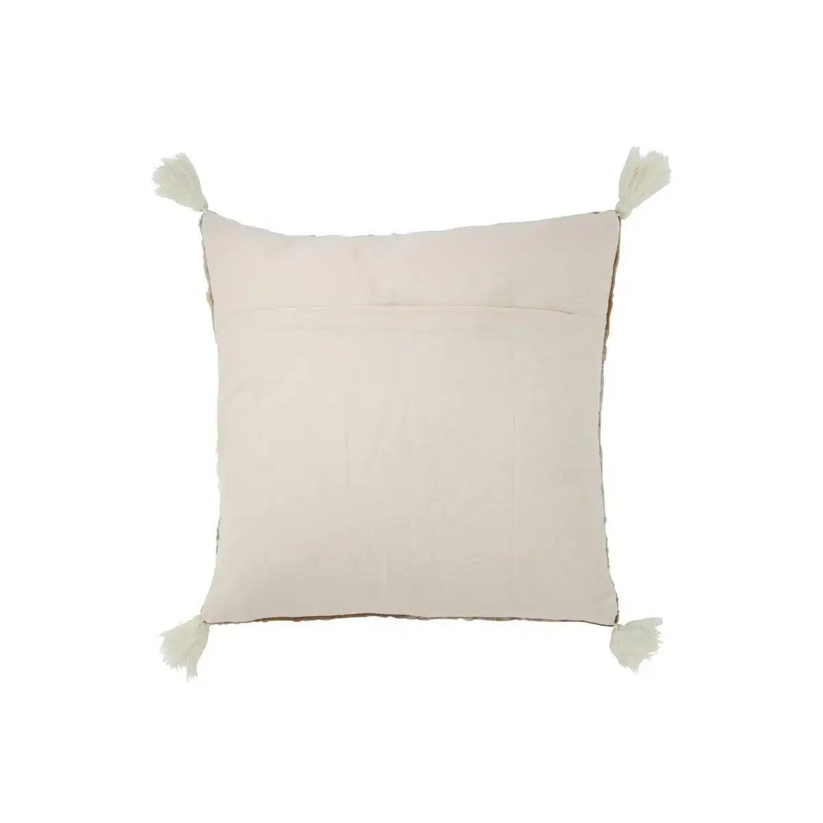 J-Line Kissen Kariert – Polyester – Braun/Beige - HomeDesign Knaus