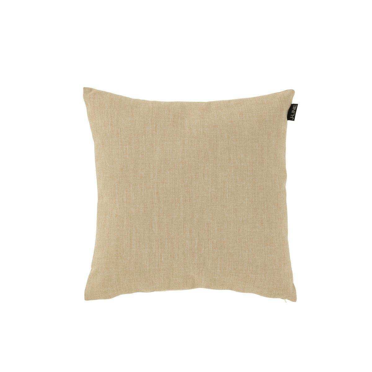 J-Line Kissen Outdoor – Polyethylen – Beige - HomeDesign Knaus