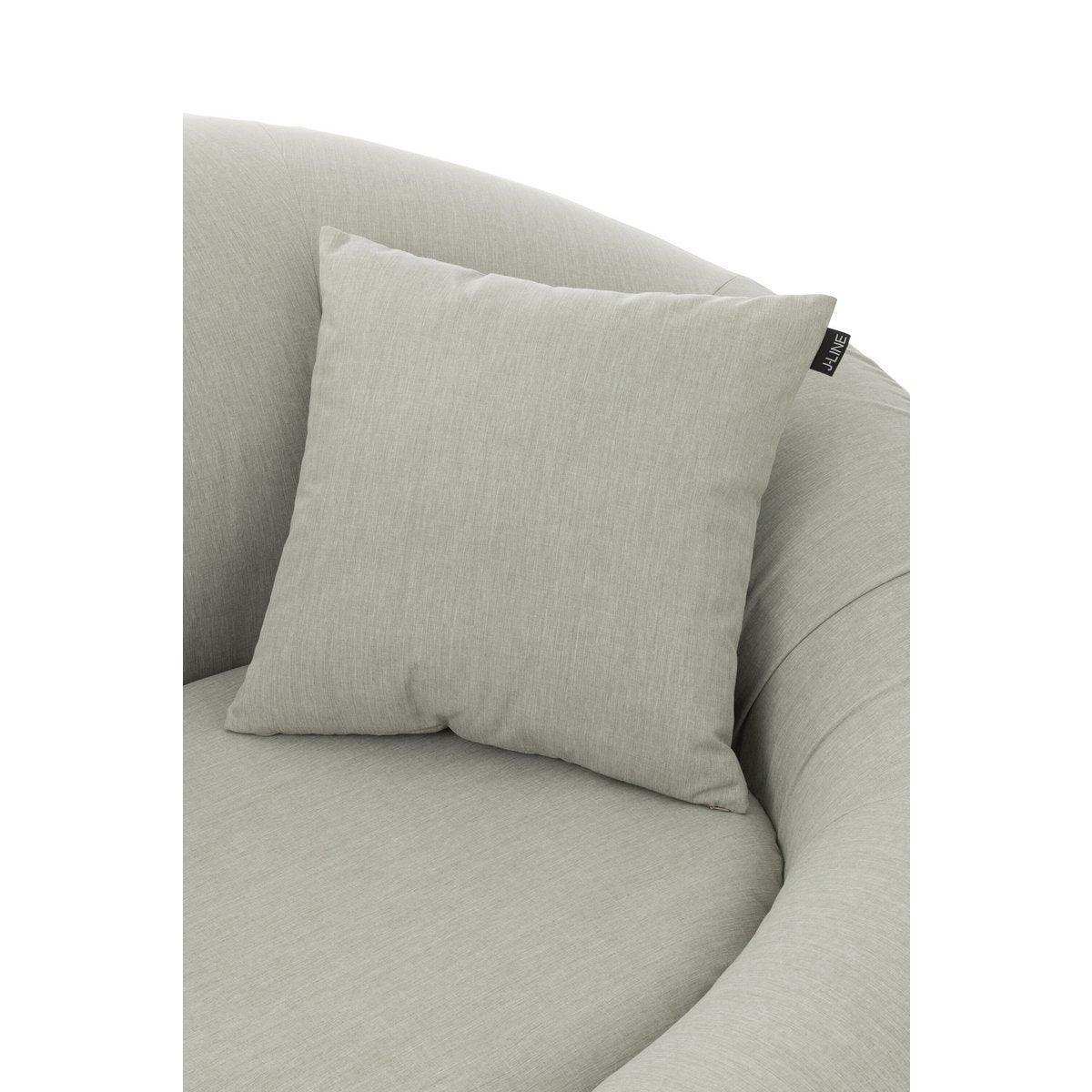 J-Line Kissen Outdoor – Polyethylen – Grau - HomeDesign Knaus
