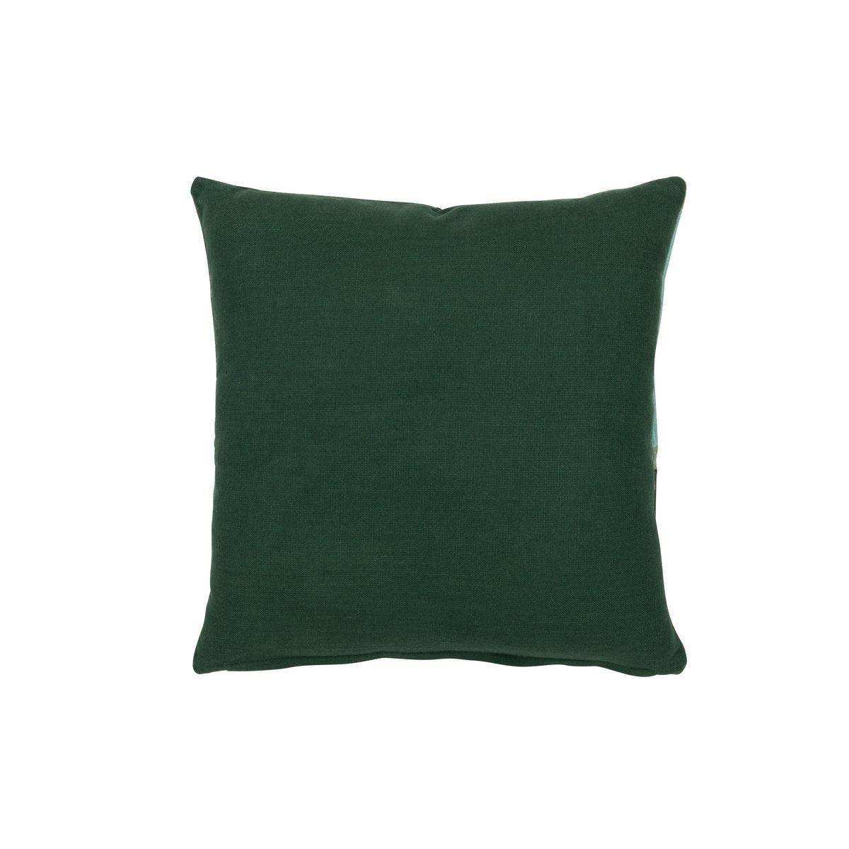 J-Line Kissen Shapes – Baumwolle – grün/blau - HomeDesign Knaus