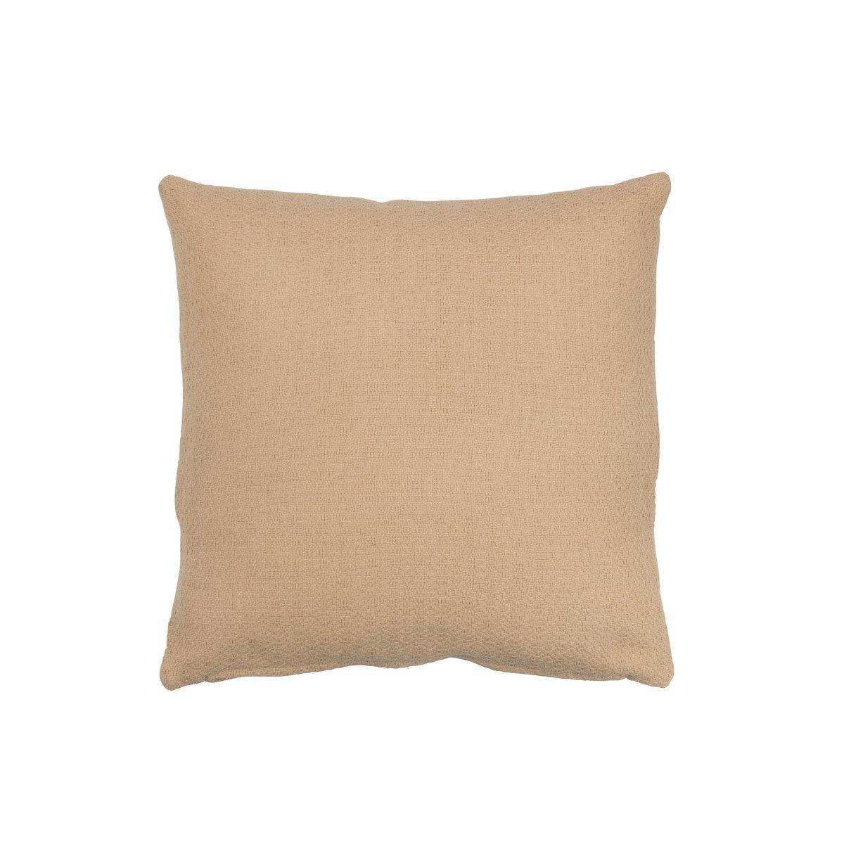 J-Line Kissen Sun Square – Polyester – Beige - HomeDesign Knaus
