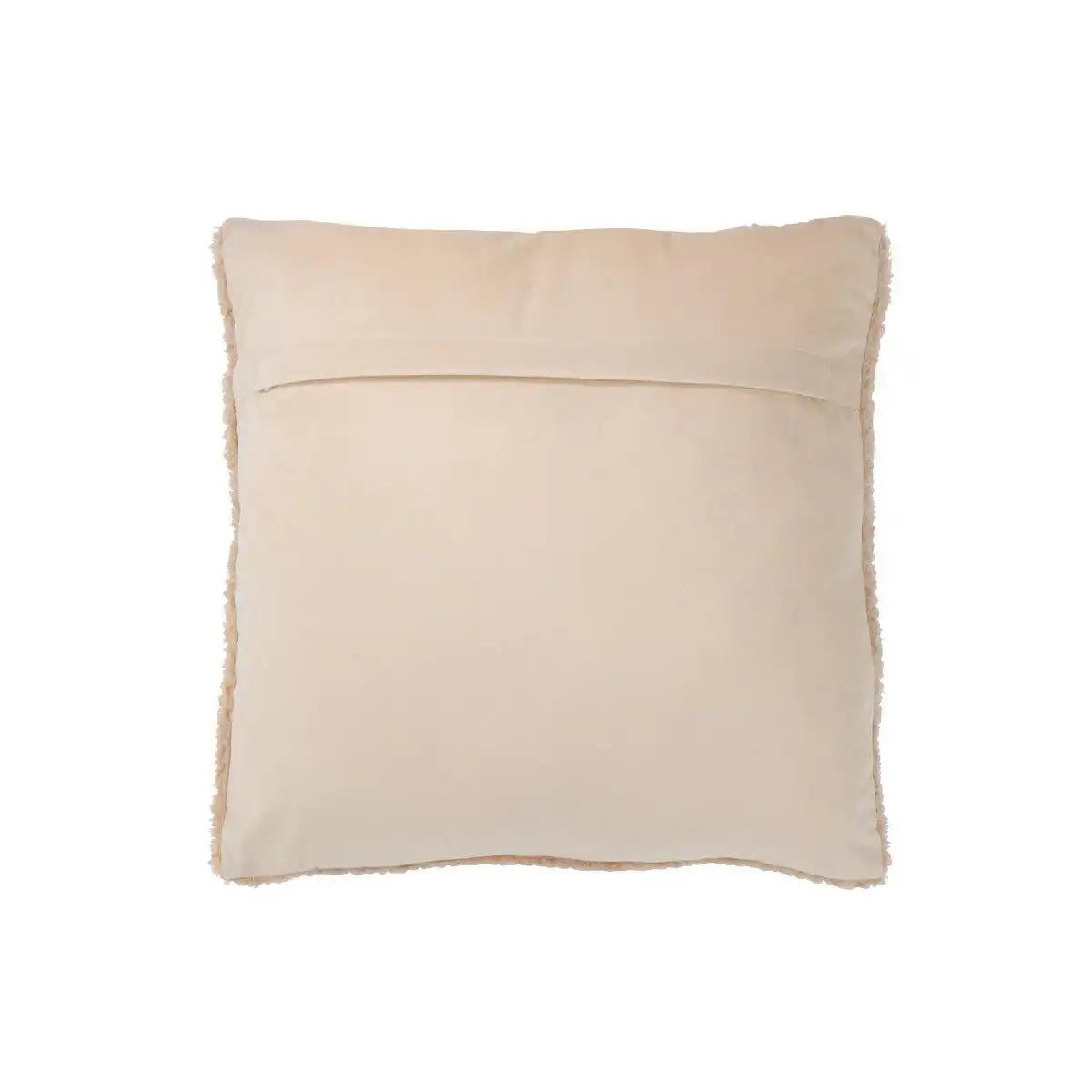 J-Line Kissen Teddy – Polyester – Beige - HomeDesign Knaus