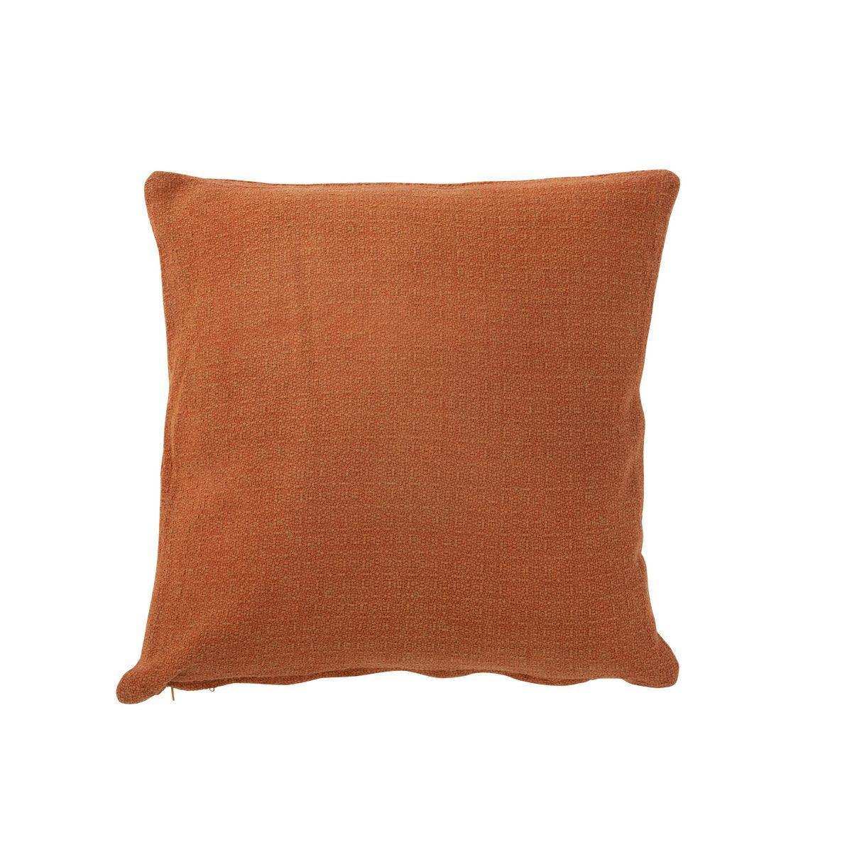 J-Line Kissen Tropical Leaf – Textil – Terrakotta - HomeDesign Knaus