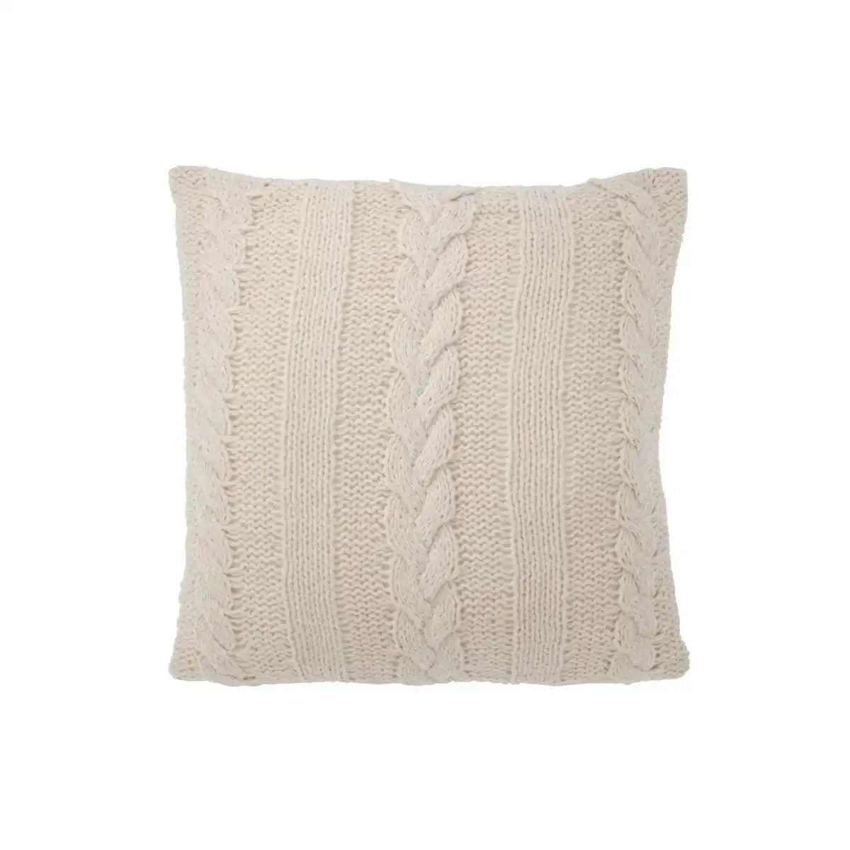 J-Line Kissen Twist -Polyester - Beige - HomeDesign Knaus
