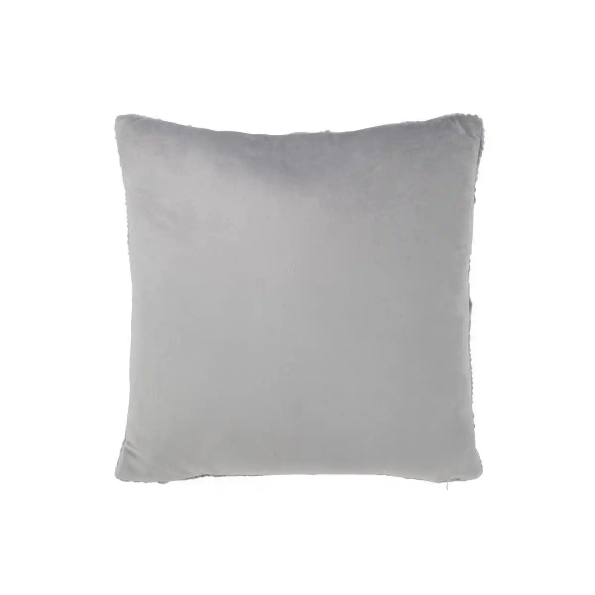 J-Line Kissen Twist – Polyester – Grau - HomeDesign Knaus