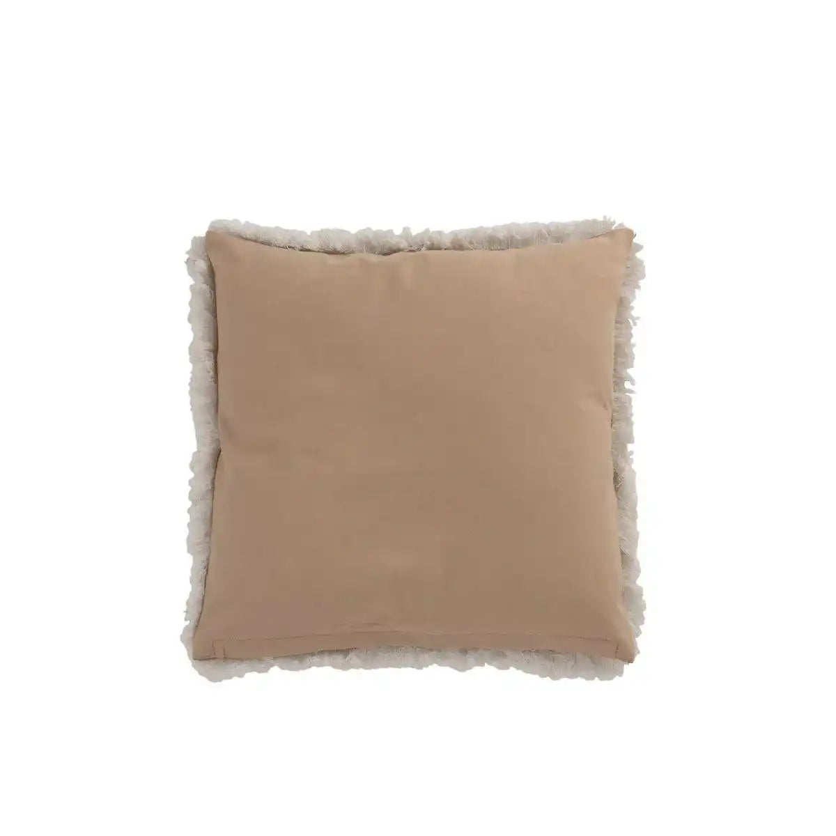 J-Line Kissenspiegel – Jute – Natur/Weiß - HomeDesign Knaus