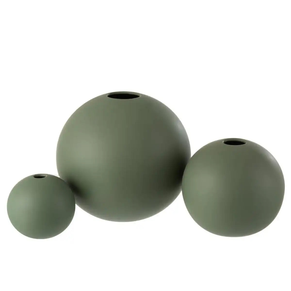 J-Line Köderkugel – Keramik – Grün – groß – 23,50 cm hoch - HomeDesign Knaus
