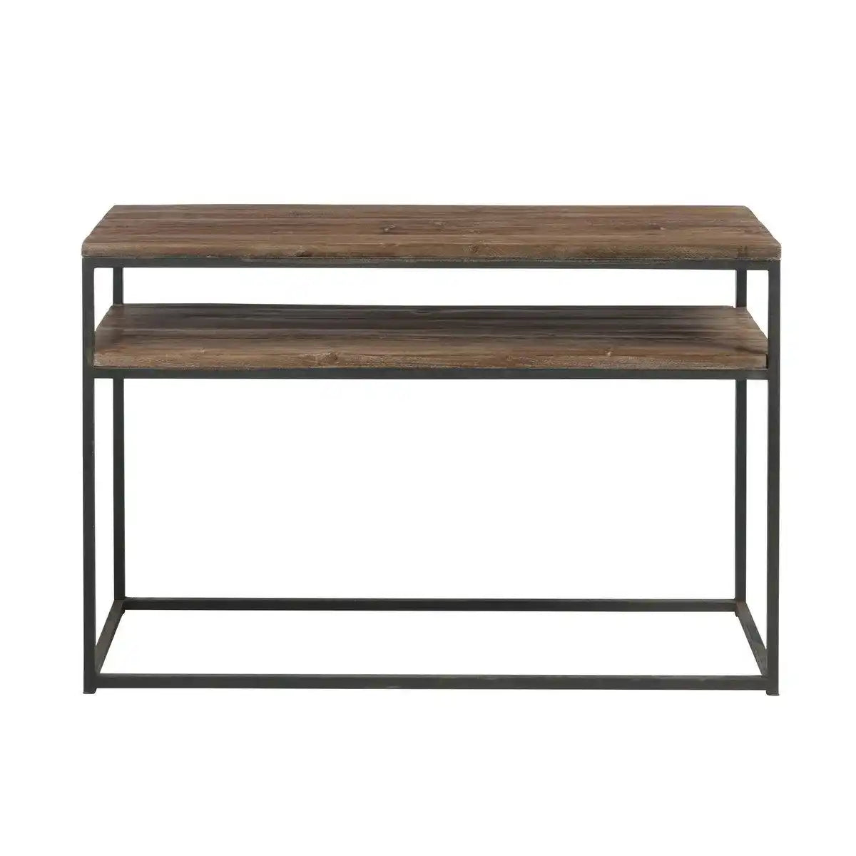 J-Line Konsole Holz/Mit Braun+Schwarz - HomeDesign Knaus