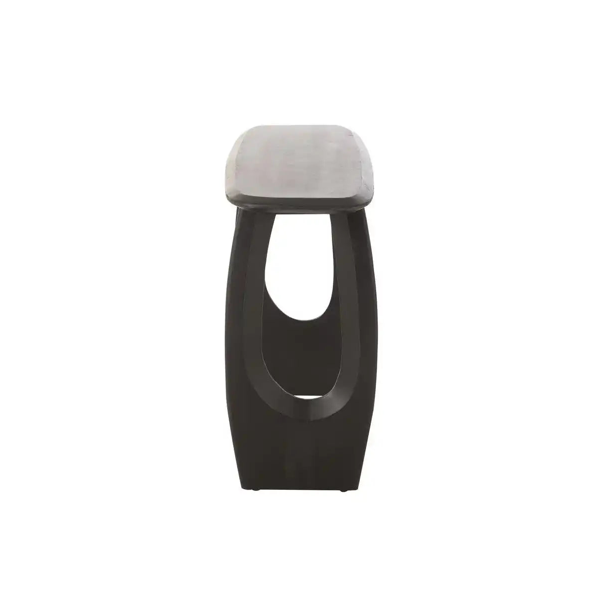 J-Line Konsole Mark Mangoholz Schwarz - HomeDesign Knaus