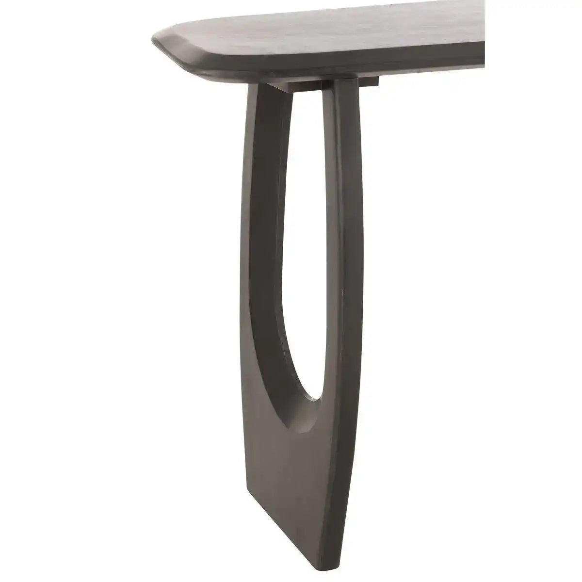 J-Line Konsole Mark Mangoholz Schwarz - HomeDesign Knaus