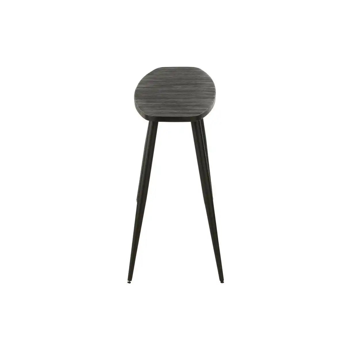 J-Line Konsole Oval – Holz – Schwarz - HomeDesign Knaus