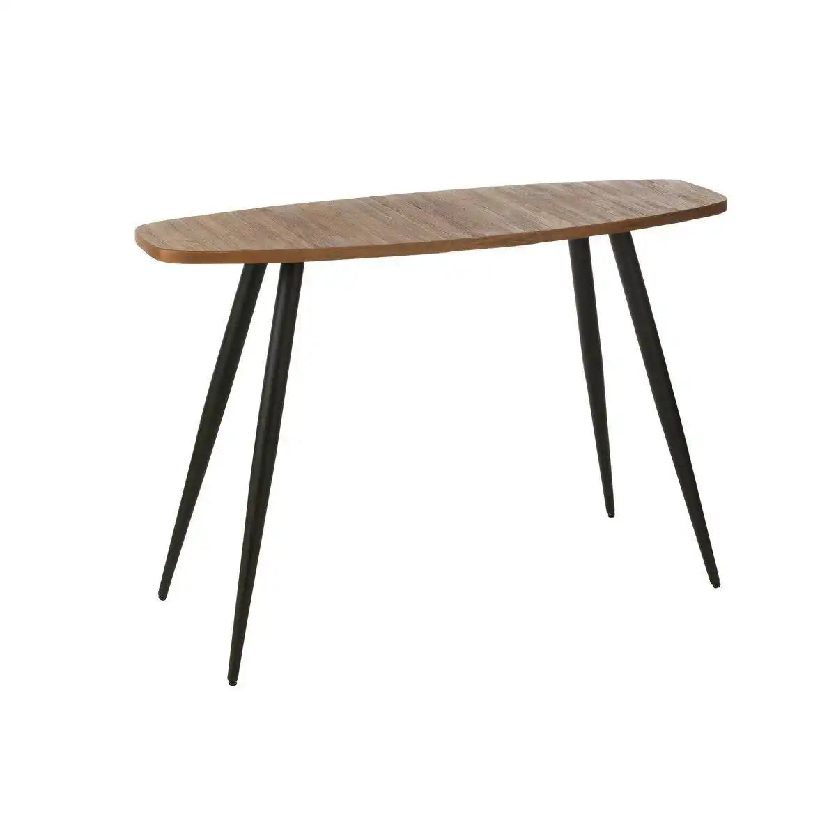 J-Line-Konsole Oval – recyceltes Holz – natürlich - HomeDesign Knaus