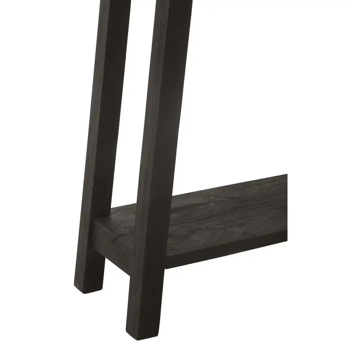 J-Line Konsole Quadratisch Mangoholz Schwarz - HomeDesign Knaus