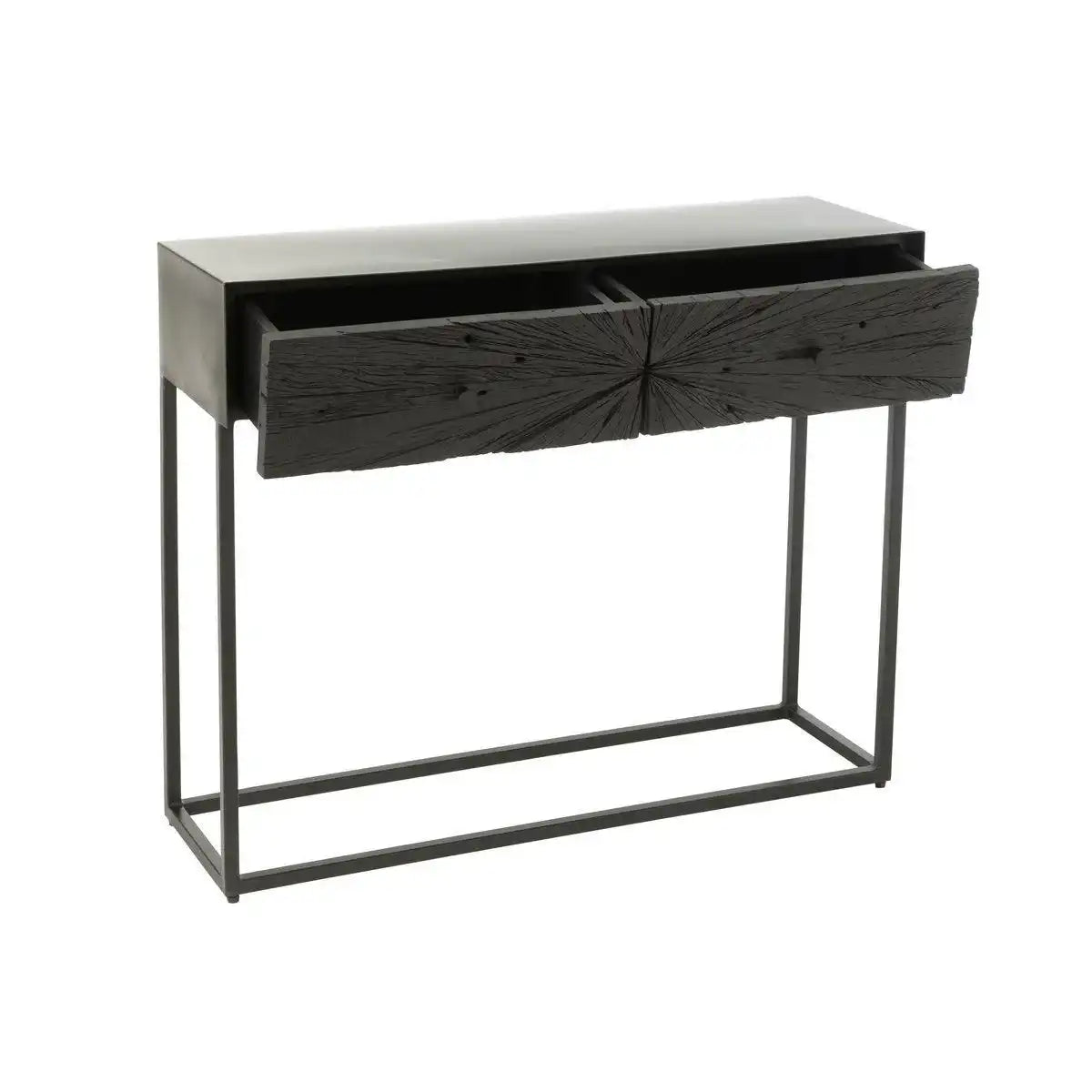 J-Line Konsole Shanil Holz/Eisen Schwarz - HomeDesign Knaus