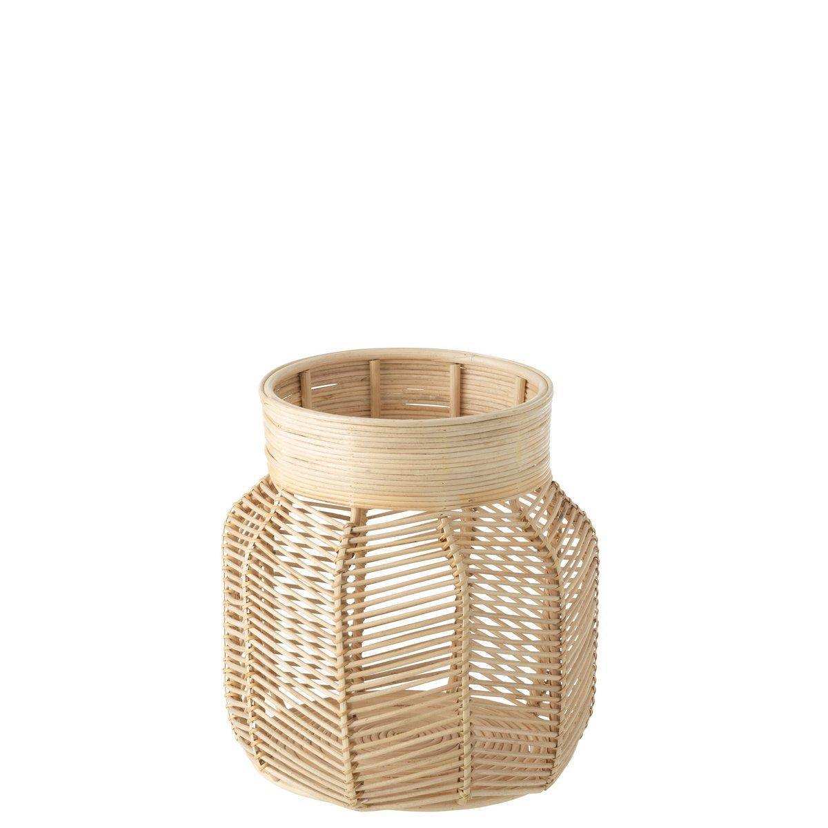 J-Line Korb Paul – Bast – Natur - HomeDesign Knaus