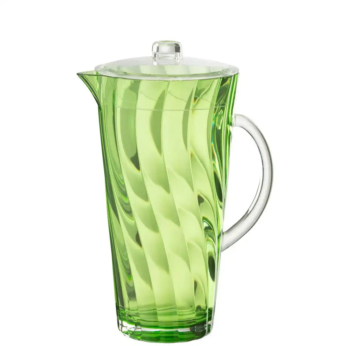 J-Line-Krug-Wellen-Acryl-dunkelgrüne - HomeDesign Knaus