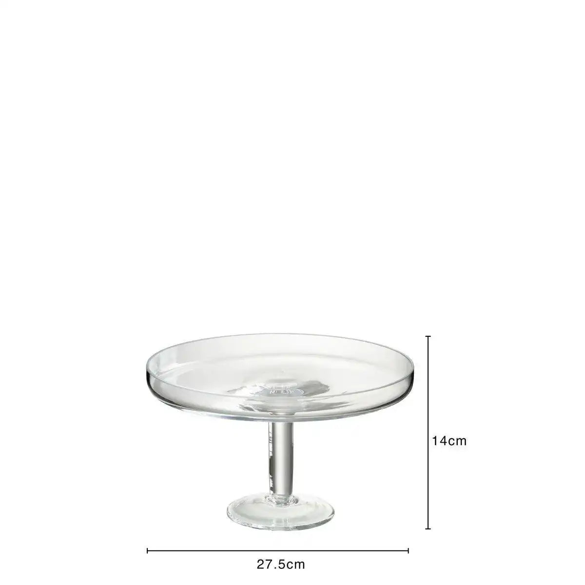 J-Line Kuchenteller - Tortenständer - Glas - transparent - HomeDesign Knaus