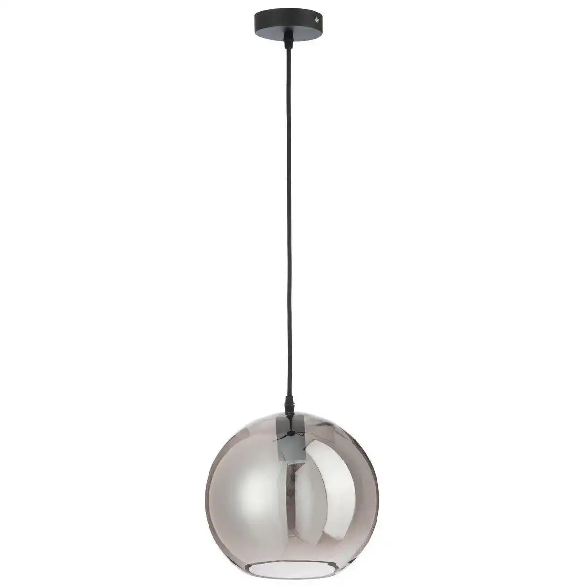 J-Line Lampe Ball Mirror - Glas - Silber - mittel - HomeDesign Knaus