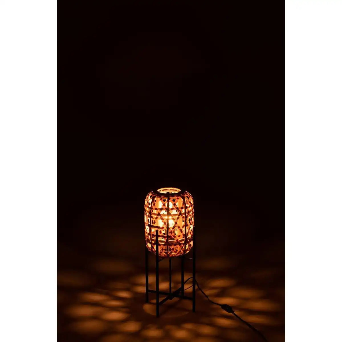 J-Line Lampe – Bambus – Natur – klein - HomeDesign Knaus