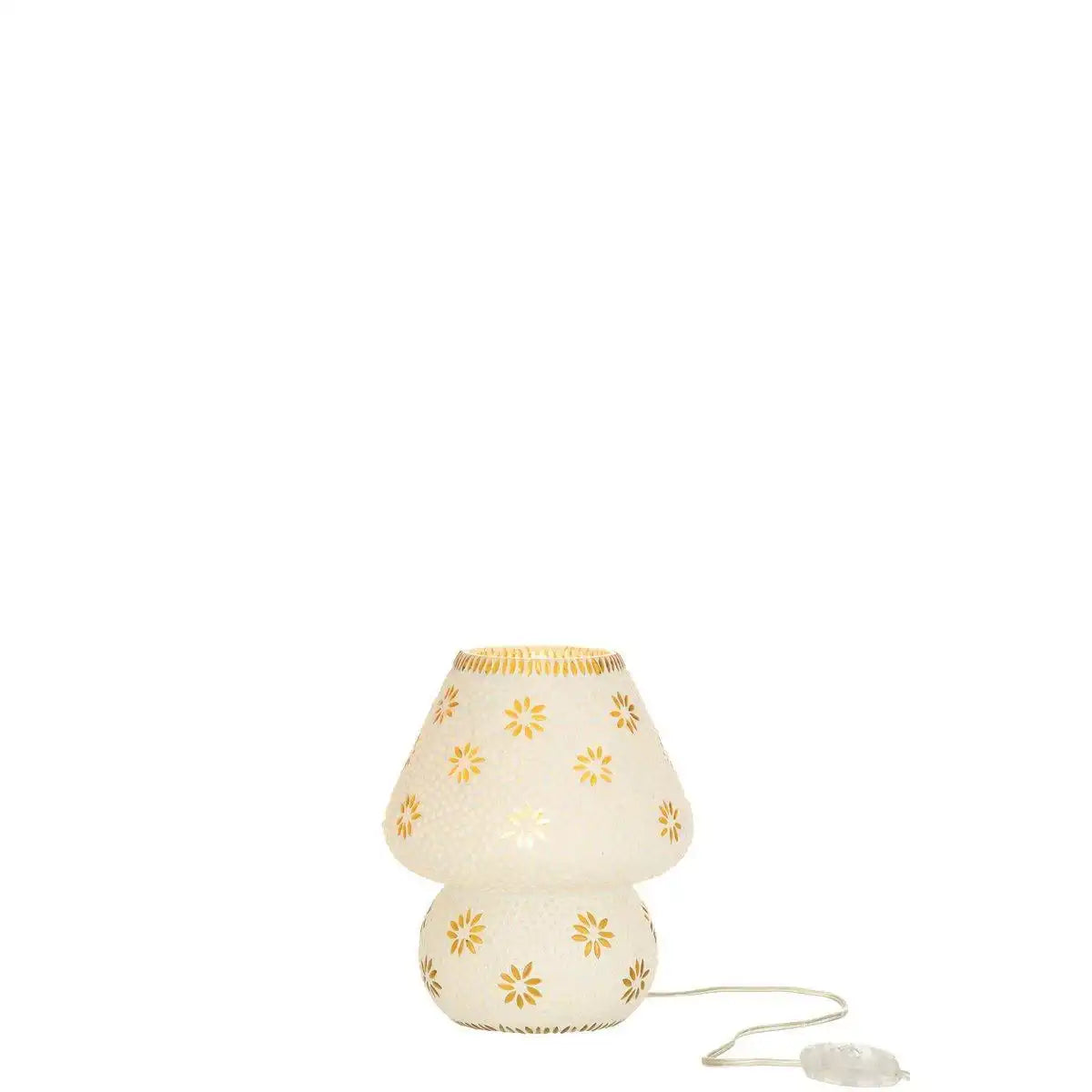 J-Line Lampe Bram - Glas - Gelb - klein - HomeDesign Knaus