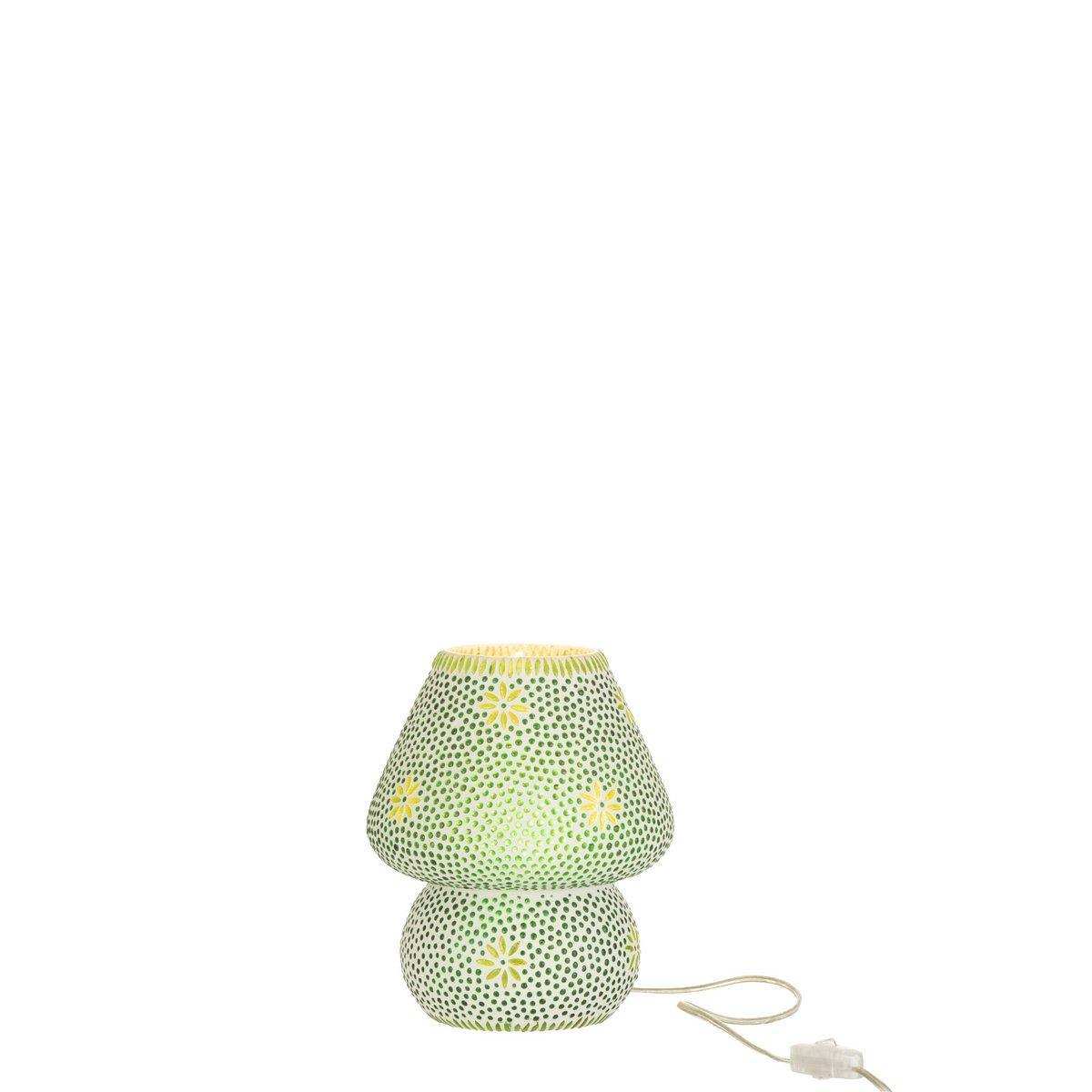 J-Line Lampe Bram - Glas - Grün - klein - HomeDesign Knaus