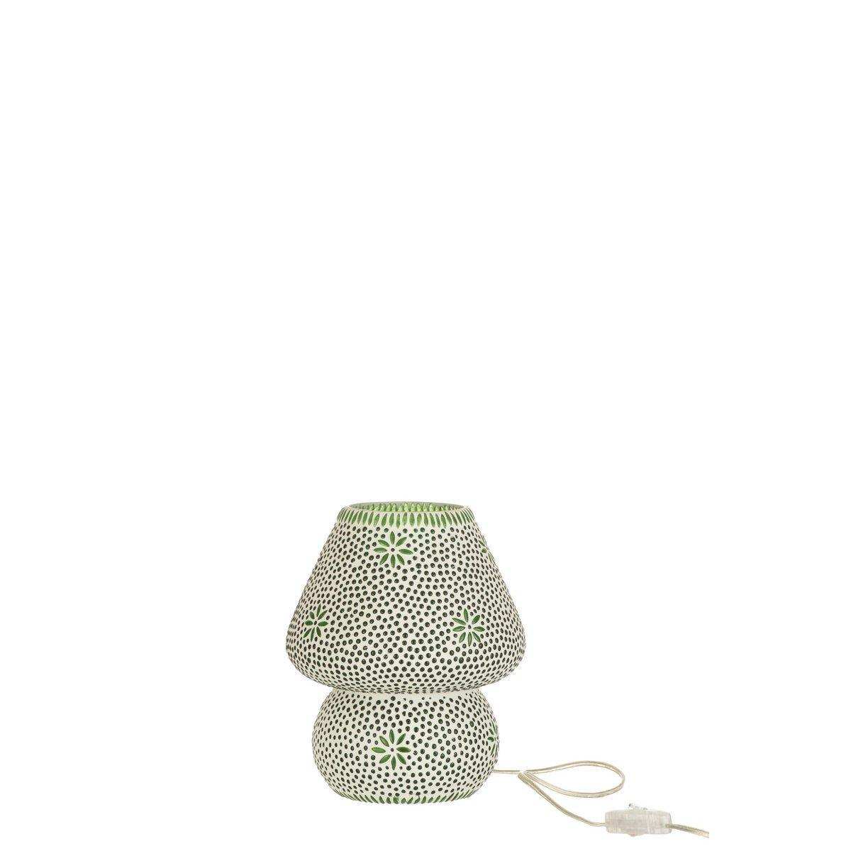 J-Line Lampe Bram - Glas - Grün - klein - HomeDesign Knaus