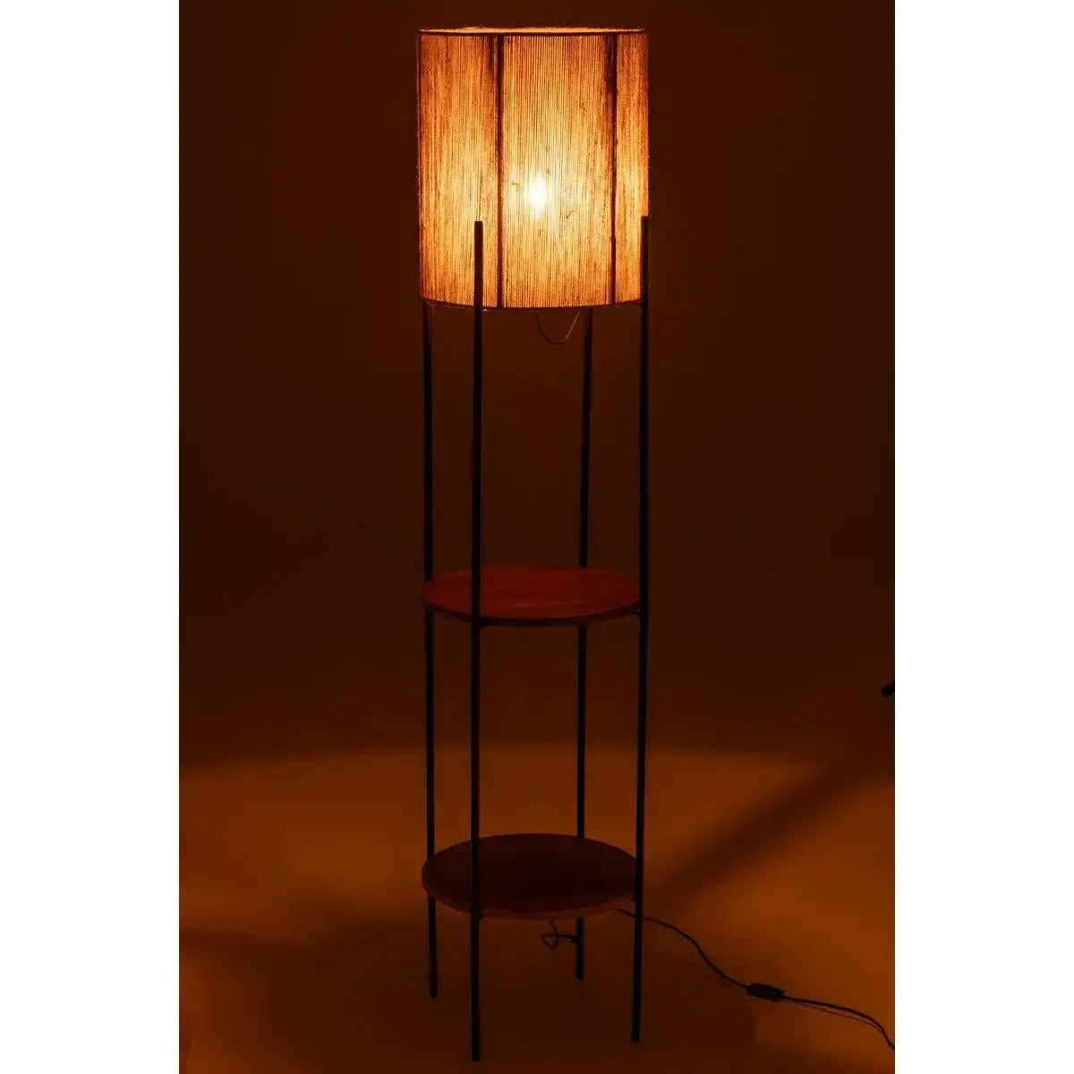 J-Line Lampe Eisen/Mango Wet/Schwarz - HomeDesign Knaus