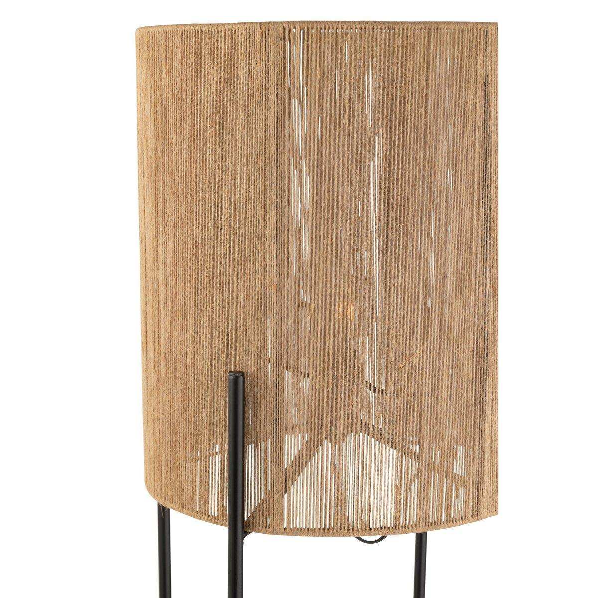 J-Line Lampe Eisen/Mango Wet/Schwarz - HomeDesign Knaus