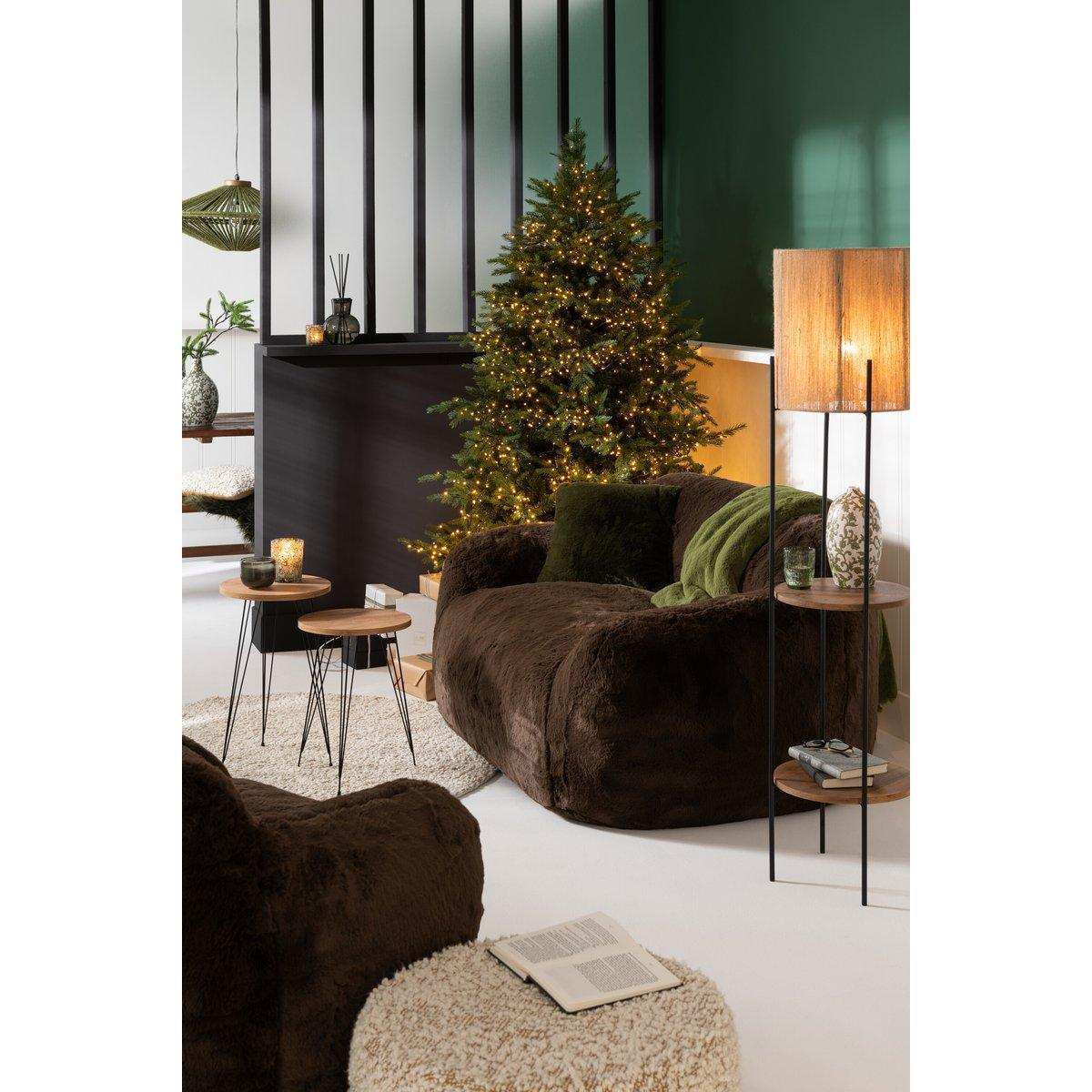 J-Line Lampe Eisen/Mango Wet/Schwarz - HomeDesign Knaus