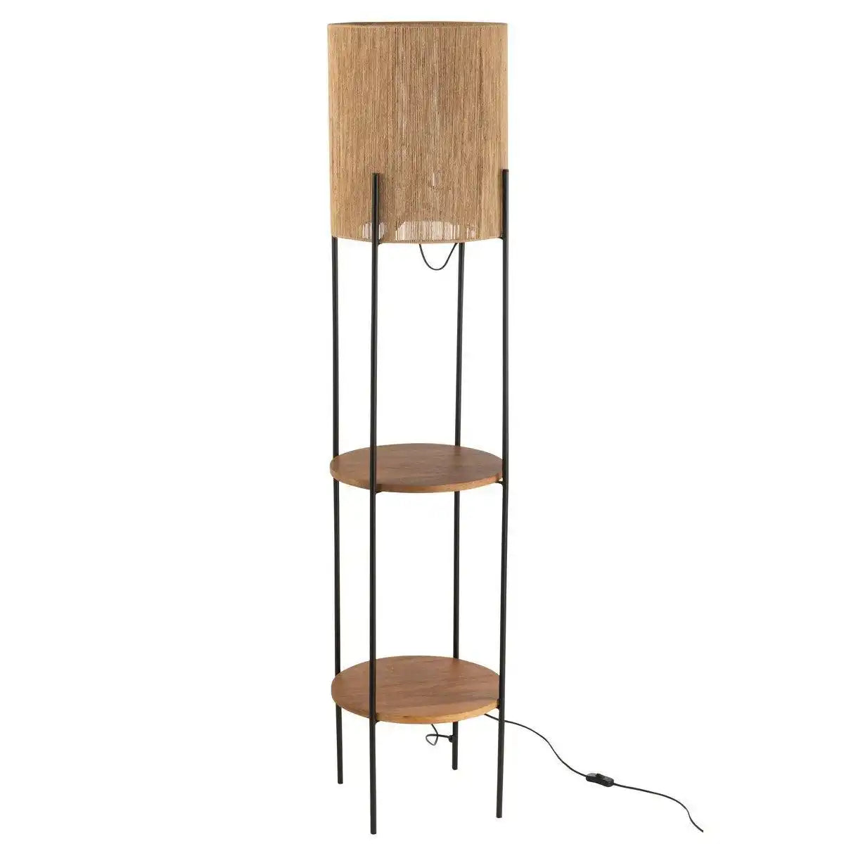 J-Line Lampe Eisen/Mango Wet/Schwarz - HomeDesign Knaus