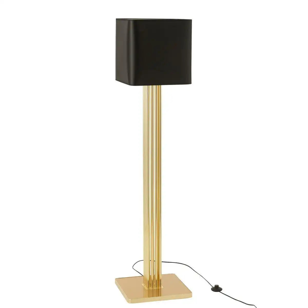 J-Line Lampe Moderna - Metall/Textil - Gold - HomeDesign Knaus
